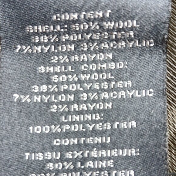 VIINCE CAMUTO Dark Green Double-Breasted Peacoat- EUC - Picture 6 of 10